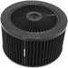 BLACK FULL FLOW 9" x 5" AIR FILTER ASSEMBLY, 5-18" NECK 