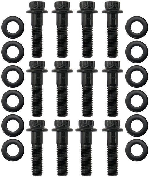 GM LS HEADER BOLTS M8 x 1.25mm, 1.181" (30mm) UHL - BLACK
