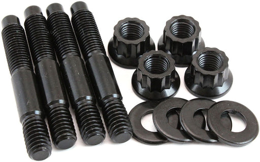 Carburettor Stud Kit to Suit 1/2" Spacer, 2.225" (56mm) OAL - Black Finish AF37-1051