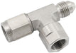 STRAIGHT -3AN FEMALE TO MALE WITH M10 x 1.0mm PORT - STAINLESS STEEL