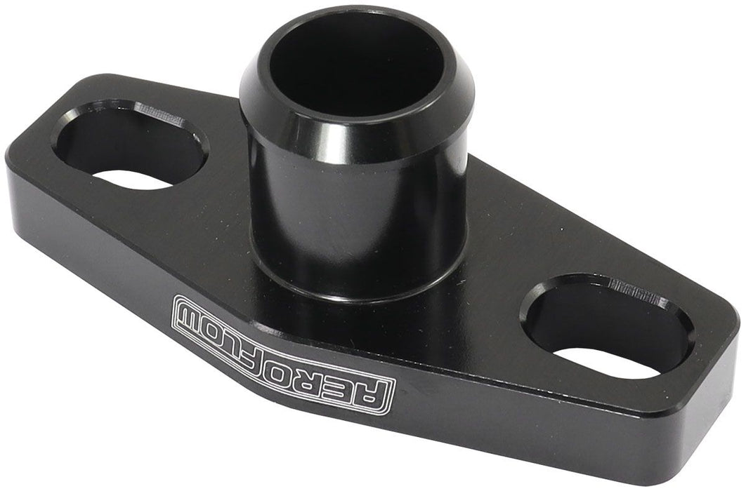 Turbo Drain Adapter 5/8" (16mm) BARB OUTLET, 38-44mm BOLT CENTRE, BLACK  AF463-19