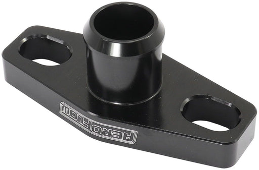 Turbo Drain Adapter 5/8" (16mm) BARB OUTLET, 38-44mm BOLT CENTRE, BLACK  AF463-19