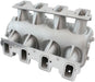 GM LS Rectangle Port Low Rise EFI Modular Intake Manifold, Natural Cast Finish Suit 102mm/105mm Throttle Body & 14mm Short Injectors