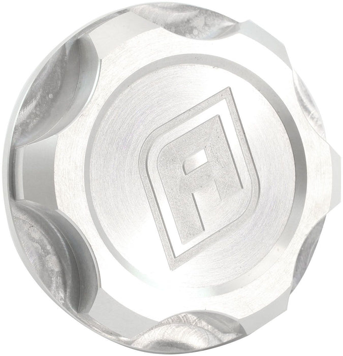 AF82-1010- Toyota 1JZ/2JZ Billet Oil Cap Anodized Silver Finish