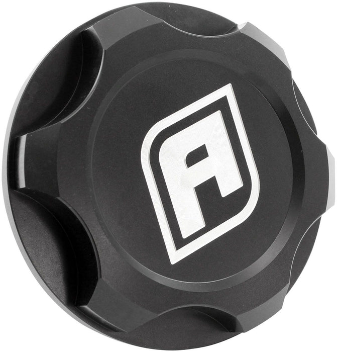 AF82-1010BLK- Toyota 1JZ/2JZ Billet Oil Cap Anodized Black Finish 