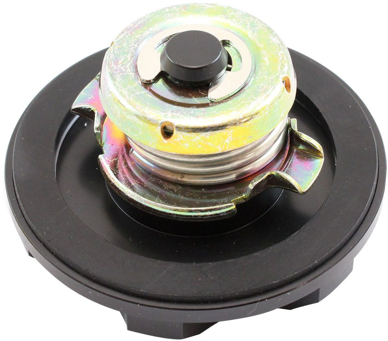 AF82-1010BLK- Toyota 1JZ/2JZ Billet Oil Cap Anodized Black Finish 