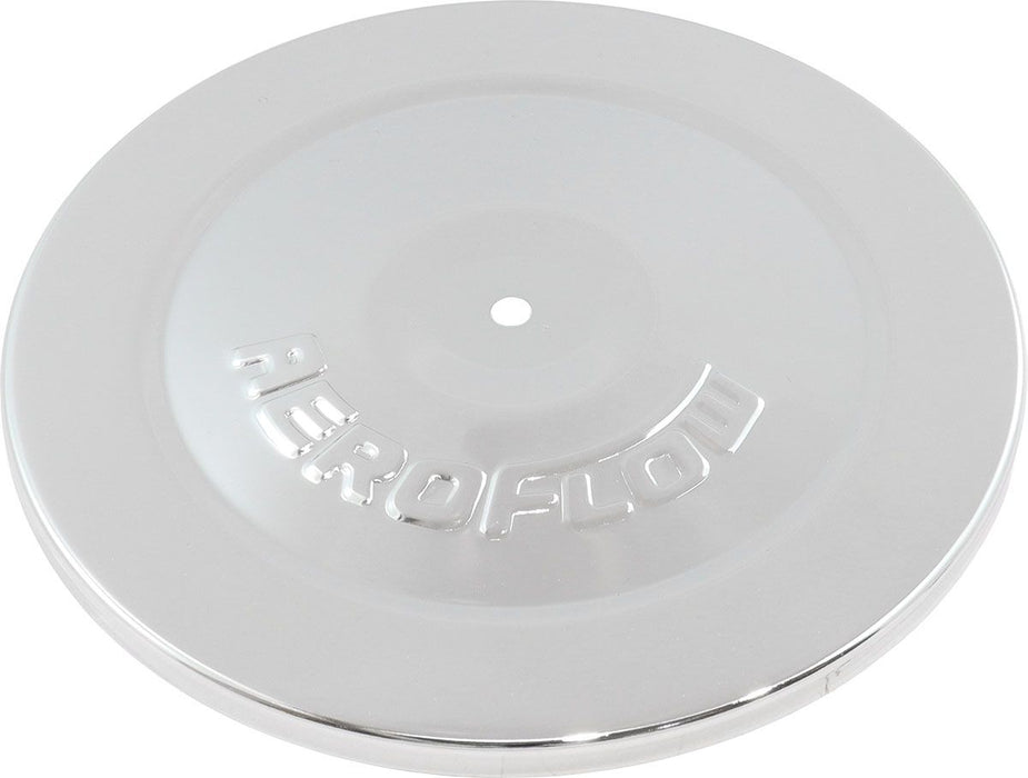 AF2851-0722 - AEROFLOW 7" AIR CLEANER TOP PLATE ONLY CHROME STEEL 