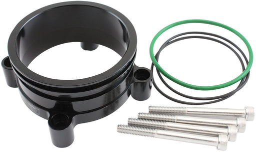 Bosch DBW Adapter, Black Finish suits 68mm Bosch DBW and3" Intercooler Clamp 