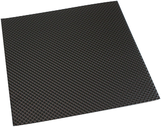 Aluminium Embossed Heat Shield - Black Finish, 12" x 12" (304.80mm x 304.80mm)