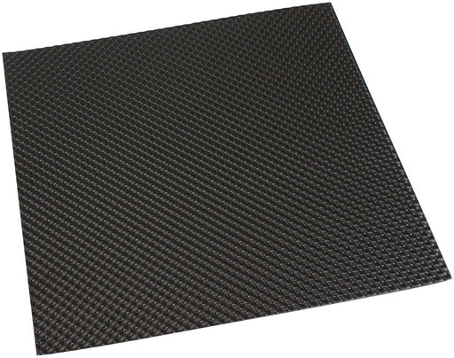 AF91-4581BLK-Aeroflow Aluminium Embossed Heat Shield - Black Finish  12" x 24" (304.80mm x 609.60mm) 