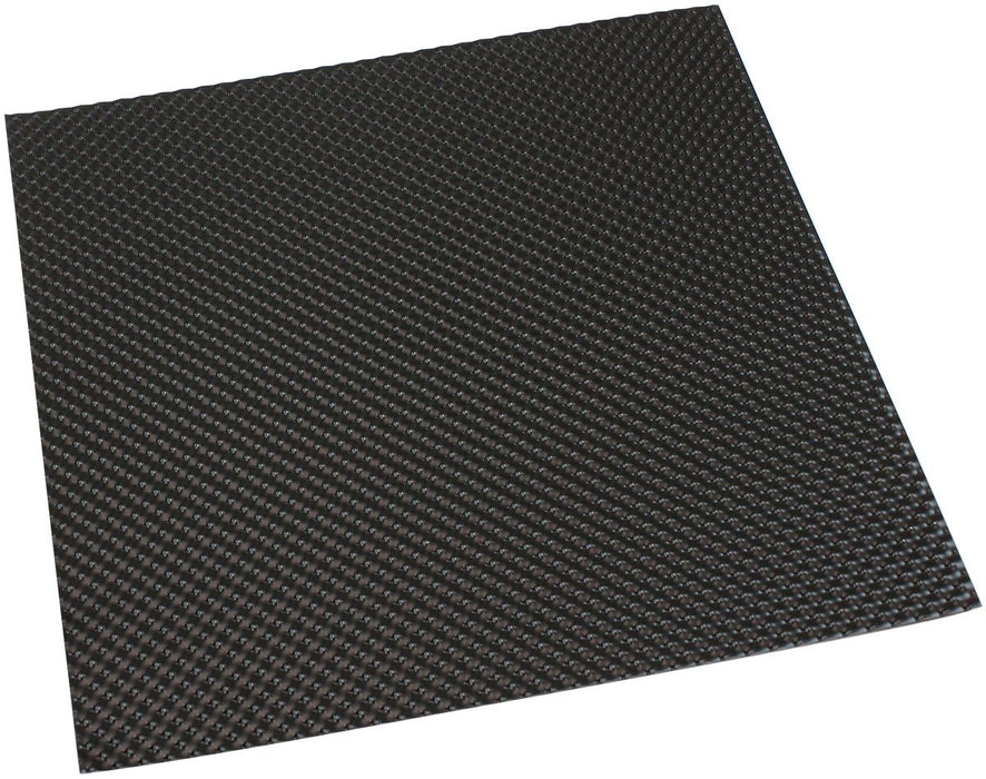 AF91-45872BLK-Aeroflow Aluminium Embossed Heat Shield - Black Finish 24" x 24" (609.60mm x 609.60mm)
