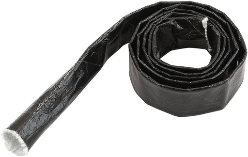 AF91-5010BLK - AEROFLOW ALUMINISED HEAT SLEEVE 1/4" TO 1/2" I.D. 3.7M LENGTH  AF91-5010BLK