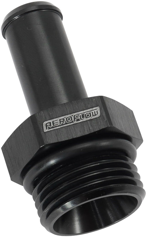 AF414-10-08BLK - AEROFLOW -10ORB TO 1/2" PUSH ON BARB 