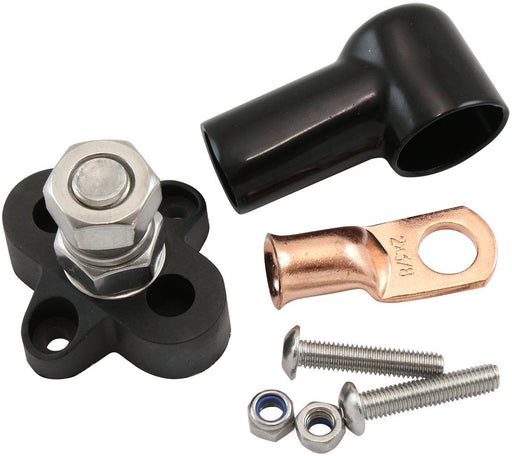 AF49-4067BLK - AEROFLOW SINGLE POST M10 ELECTRICAL BLK 