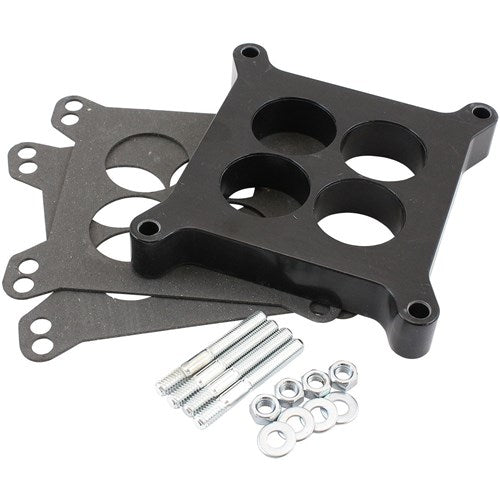 AF42-9134- Aeroflow Carburettor Phenolic 1" 4 Hole Spacer Gaskets and Mounting Hardware Included 