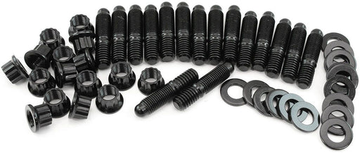 AF37-1033 - AEROFLOW HEADER STUD KIT 3/8 OAL SET OF 16 FITS SMALL/BIG BLOCK CHEV 