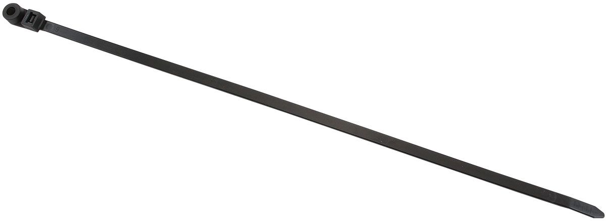 Screw Mounted Cable Ties 7.6mm Wide x 400mm Long - 100 Pack  