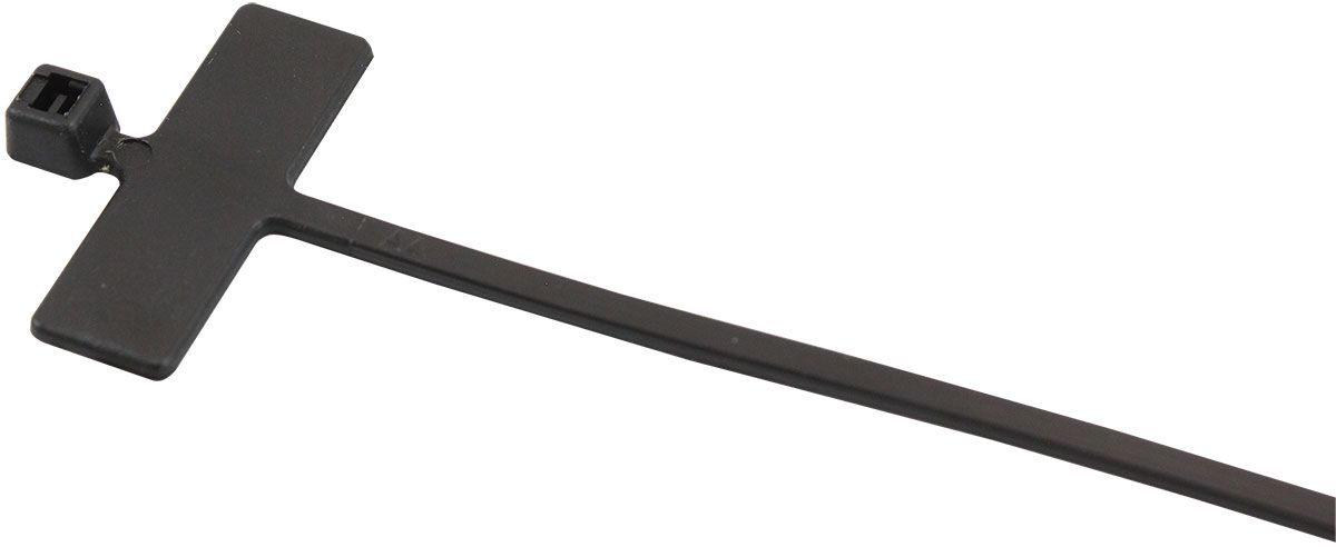 Marker Cable Ties 2.5mm Wide x 200mm Long - 25 Pack Nylon 66 Material 