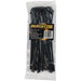 Heavy duty cable tie 4.8 x 280mm 100 pack black PA66