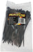 One Piece Fixed Fir Tree Cable Ties 4.8mm Wide x 210mm Long - 100 Pack Nylon 66 Material, Black Colour 