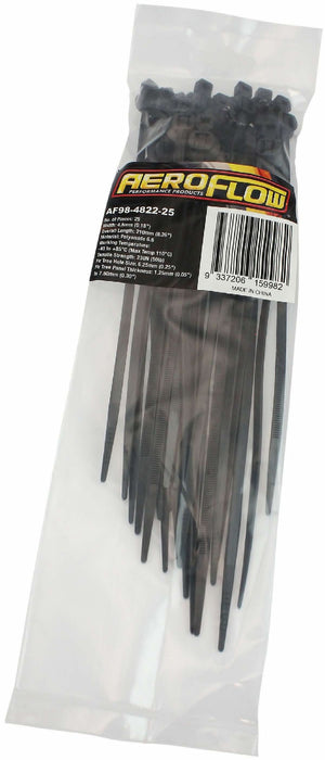 Two Piece Fir Tree Cable Ties 4.8mm Wide x 200mm Long - 25 Pack  