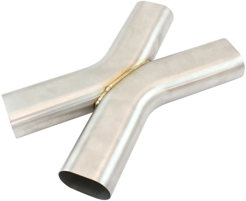 Stainless Steel 3" Oval Tube, X Pipe