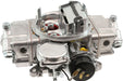 Aeroflow 570cfm 4-Barrel Street Carburettor with Vacuum Secondaries Square bore 4150 Flange, Electric Choke, Silver Finish 