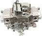 Aeroflow 750cfm 4-Barrel Street Carburettor with Vacuum Secondaries Square bore 4150 Flange, Electric Choke, Silver Finish 