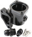 Billet Aluminium Lower Thermostat Housing - Black Suit Ford Falcon BA-BF-FG 6 Cylinder Barra 2005-on 