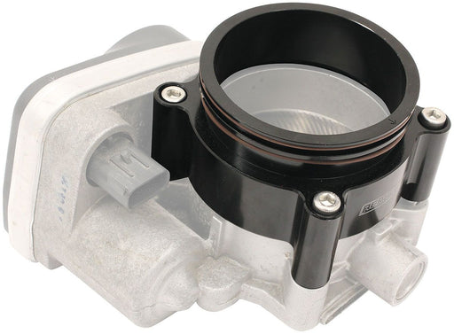 AF64-2148BLK - AEROFLOW FORD FG DBW 70MM BLACK THROTTLE ADAPTER 