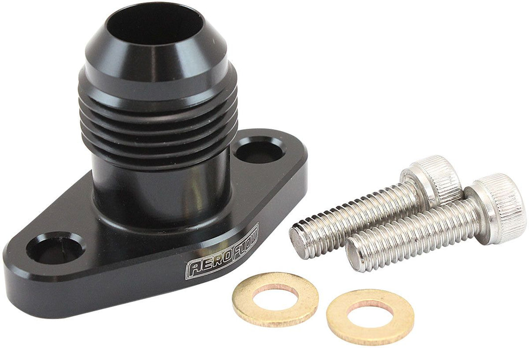AF463-28 - AEROFLOW OIL PAN TURBO OIL DRAIN ADAPTOR FITS MITSUBISHI 4G63 OEM 