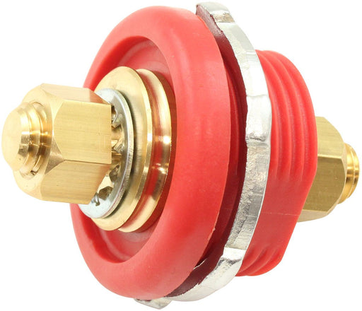 AF49-4046R - AEROFLOW THRU FRAME ELECTRICAL BULKHEAD TERMINAL RED POSITIVE 