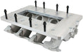 AF6086-0000- Aeroflow Top Plate with Supercharger Flange For Modular Intake Manifolds - Natural Cast Finish