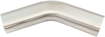 AF9402-3500 - AEROFLOW S/S 3-1/2" 45 DEGREE OVAL EXHAUST TUBE PIPE 