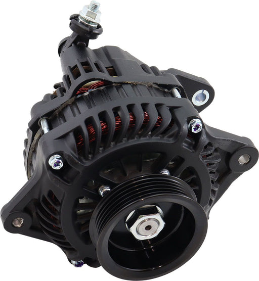 AF4277-1500 - AEROFLOW 120AMP HIGH OUTPUT ALTERNATOR BLACK FITS SUBARU EJ20 EJ25 