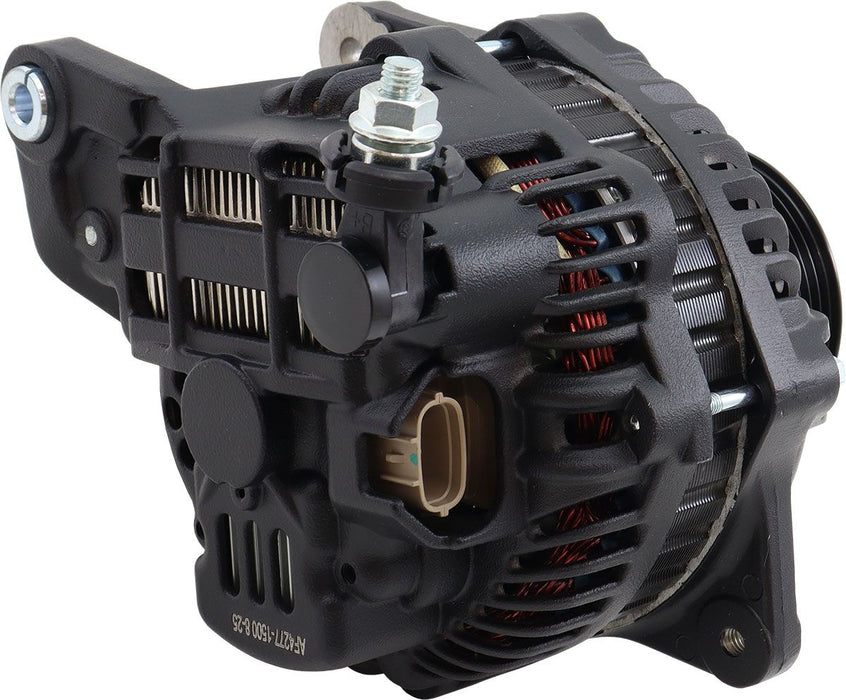 AF4277-1500 - AEROFLOW 120AMP HIGH OUTPUT ALTERNATOR BLACK FITS SUBARU EJ20 EJ25 