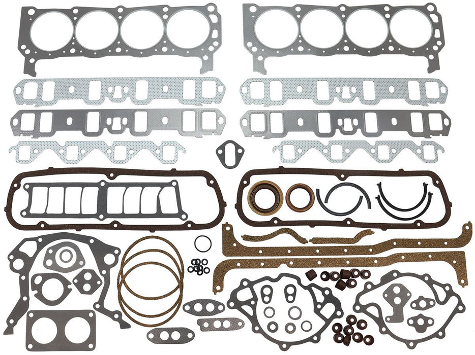 AF1850-1500- AEROFLOW FULL GASKET KIT VRS SET FITS SB FORD WINDSOR 289-302 