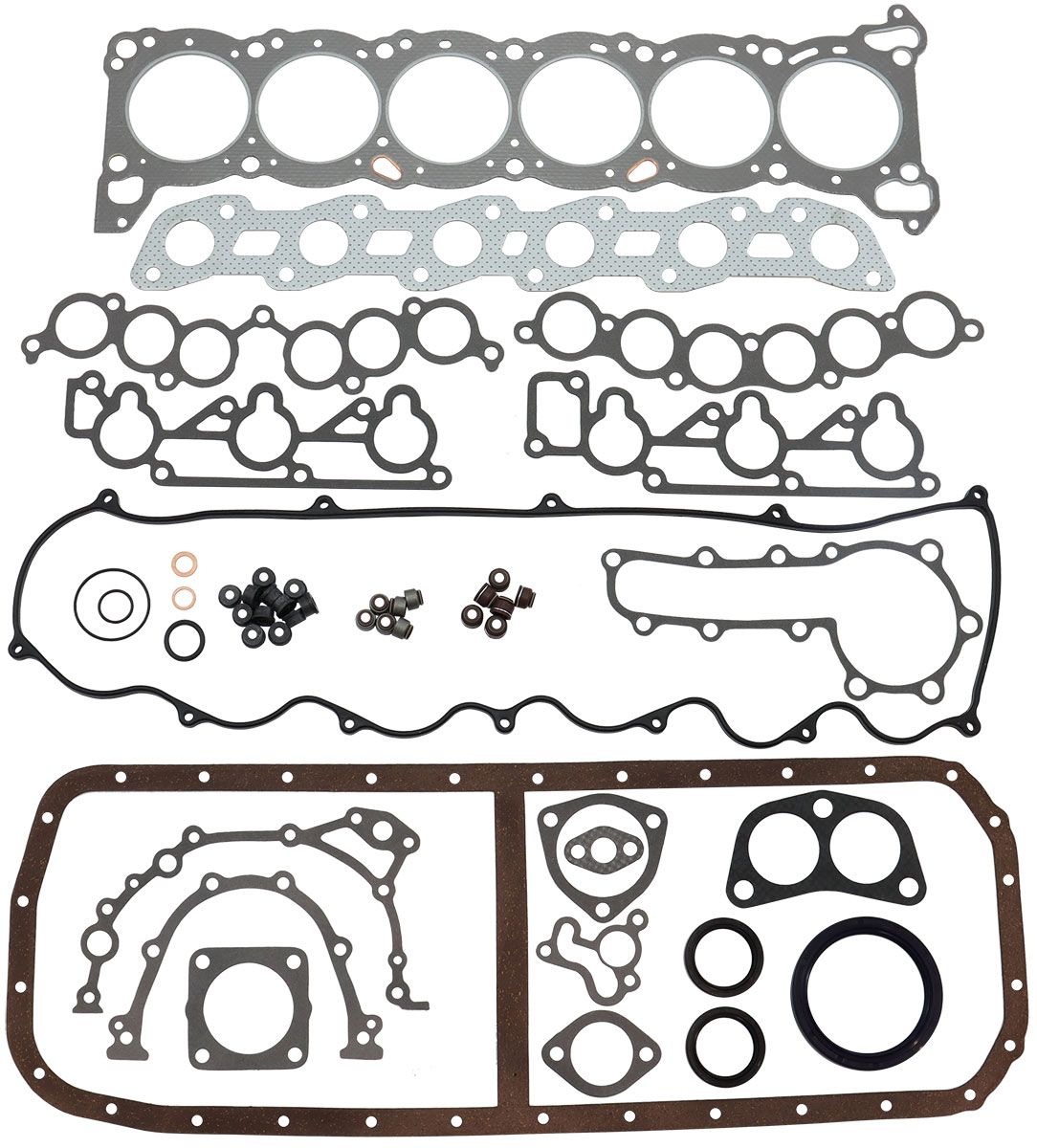 AF1850-3000-Aeroflow Full Gasket Set Suit Nissan / Holden RB30 (SOHC ...