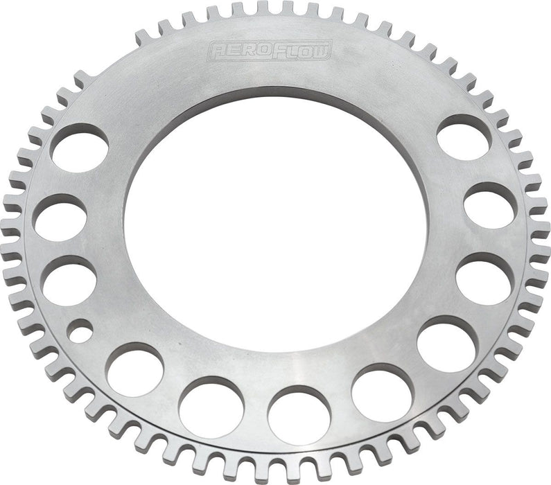 AF64-4215 - AEROFLOW 58 TOOTH BILLET RELUCTOR WHEEL FITS GM LS CRANKSHAFTS 