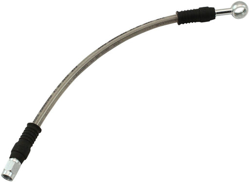 AF225-02 - AEROFLOW 3/8" (10MM) BRAKE LINE BANJO TO -3AN 12" LENGTH 