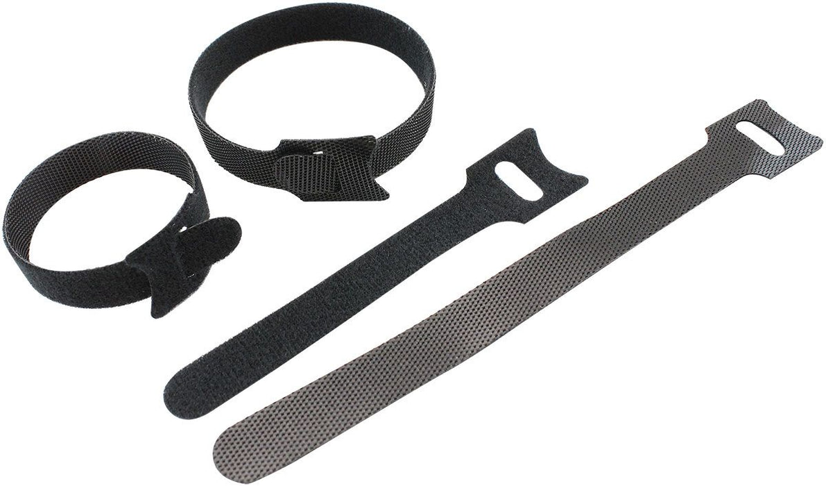 VELCRO ZIP CABLE TIE 11mm WIDE 40 MULTI PACK BLACK