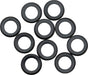 af33-02-0001- Aeroflow Chromoly Black Oxide Flat Washers, 10-Pack M8, 8.35mm I.D, 14.5mm O.D, 1.6mm Thick 