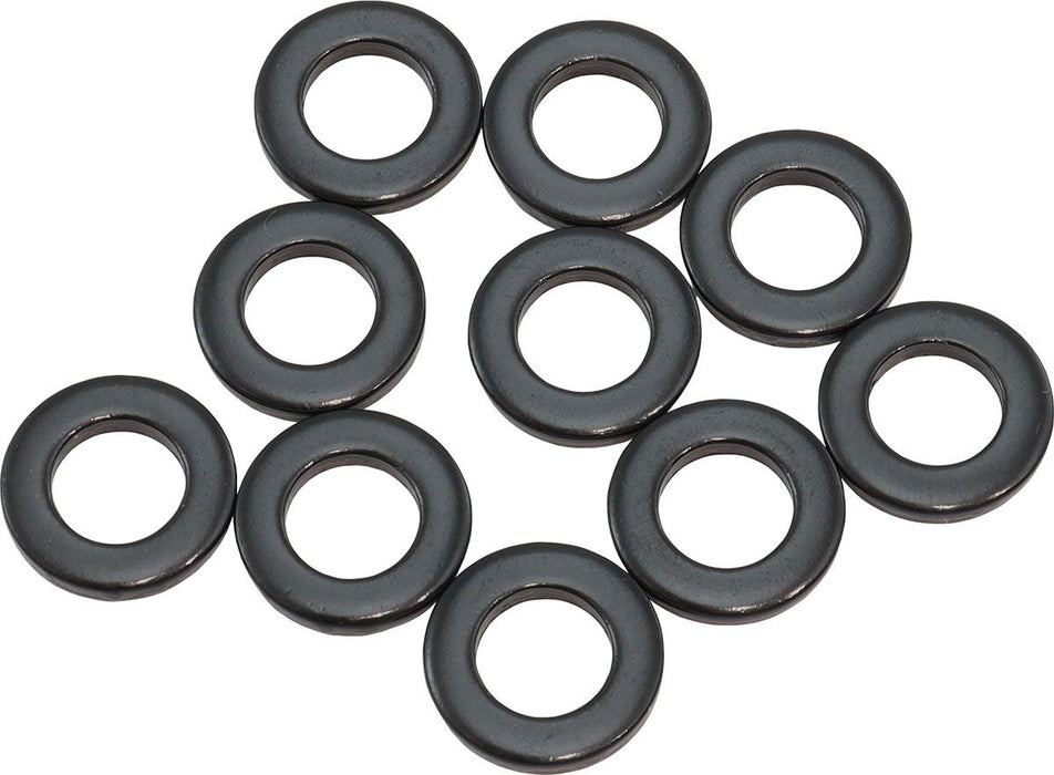AF33-03-0002 - AEROFLOW CHROMOLY M10 FLAT WASHER BLACK OXIDE 20MM OD 10 PACK 