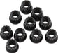 AF34-02-0010 - AEROFLOW CHROMOLY M8 X 1.25MM NUT 13.6MM HEAD 10MM BLACK 10 PACK 