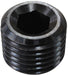 AF978-02BLK - AEROFLOW 1/8" BSP ZINC COATED STEEL PORT PLUG BLACK 