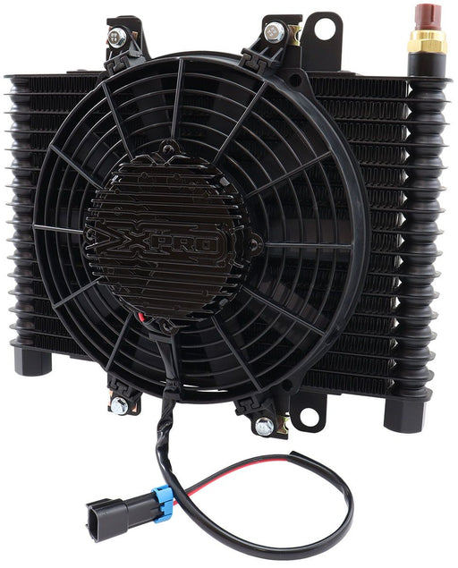 AF72-6001BL - AEROFLOW 13.5" X 9" X 3.95" COMP TRANS COOLER W/ 9" BRUSHLESS FAN 
