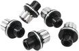 AF3312-6000-  Shank Open Aluminium 12 Point Wheel Nuts - 1/2-20"  Large O.D Seat with 0.550" Shank 