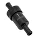  PFE606-06BK-Proflow Fuel Filter Aluminium 3/8in. Hose barb 100 Micron Stainless Steel, Black 