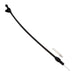 Proflow Transmission Dipstick, Braided Black Stainless Steel, Black Handle, Firewall Mounting For Ford, C-6, Each 29 in. Long 