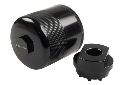 RACEWORKS BILLET LIFETIME OIL FILTER M22x1.5 (30 MICRON)